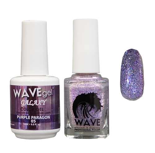 Wave Gel Dipping Powder + Gel Polish + Nail Lacquer, Galaxy Collection, 05 OK1129