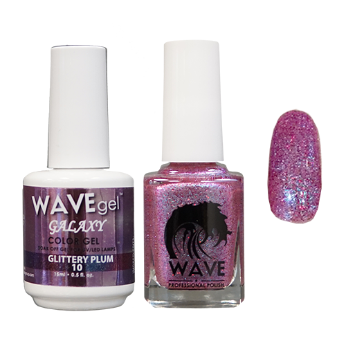 Wave Gel Nail Lacquer + Gel Polish, Galaxy Collection, 10, 0.5oz OK1129