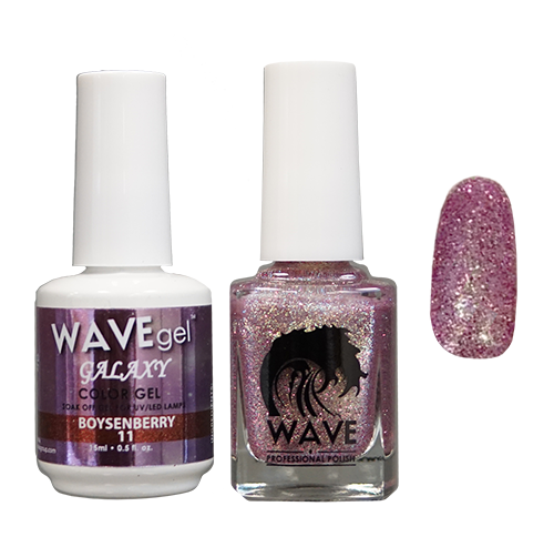 Wave Gel Nail Lacquer + Gel Polish, Galaxy Collection, 11, 0.5oz OK1129