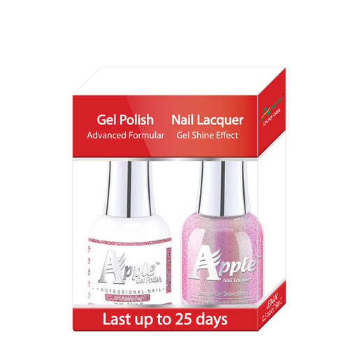 Apple Nail Lacquer & Gel Polish, 5G Collection, 595, Spring Fox, 0.5oz KK1025