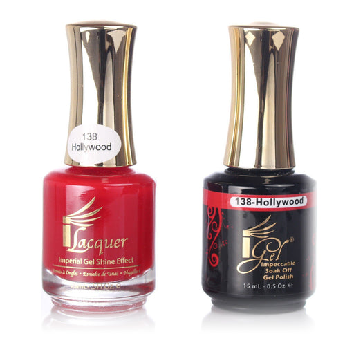 iGel Nail Lacquer + Gel Polish, 138, Hollywood, 0.5oz KK1003