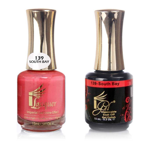 iGel Nail Lacquer + Gel Polish, 139, South Bay, 0.5oz KK1003