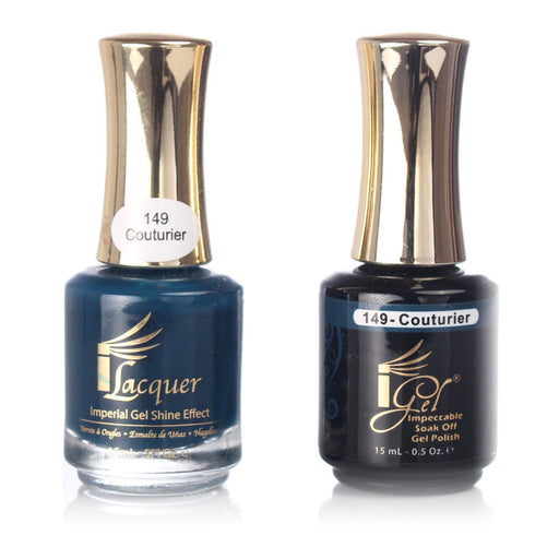iGel Nail Lacquer + Gel Polish, 149, Couturier, 0.5oz KK1003