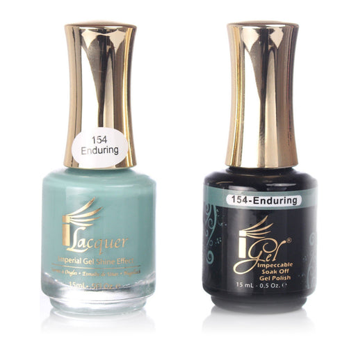 iGel Nail Lacquer + Gel Polish, 154, Enduring, 0.5oz KK1003
