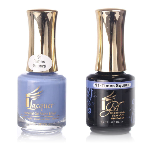 iGel Nail Lacquer + Gel Polish, 091, Times Square, 0.5oz KK1003
