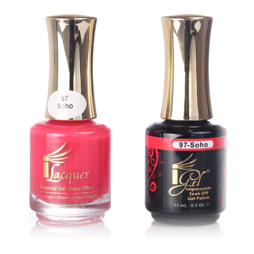 iGel Nail Lacquer + Gel Polish, 097, Soho, 0.5oz KK1003