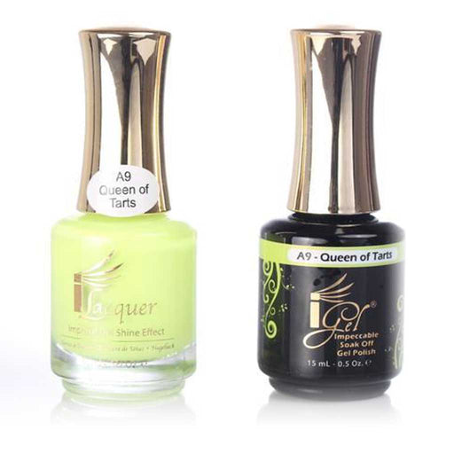 iGel Nail Lacquer + Gel Polish, A09, Queen Of Tarts, 0.5oz KK1003