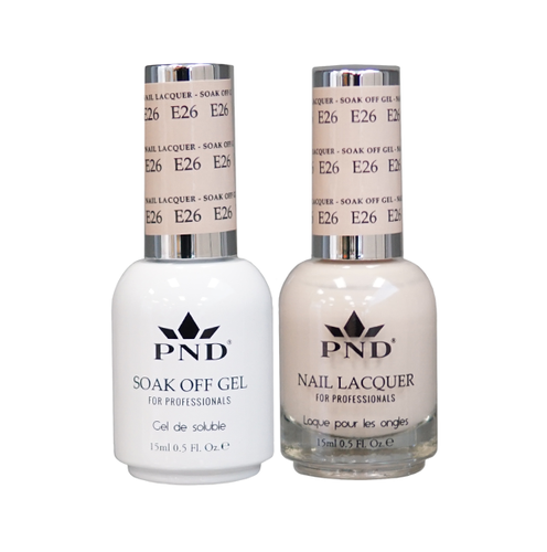 PND Gel Polish + Nail Lacquer, Elegant Collection, E26, 0.5oz OK0325QT