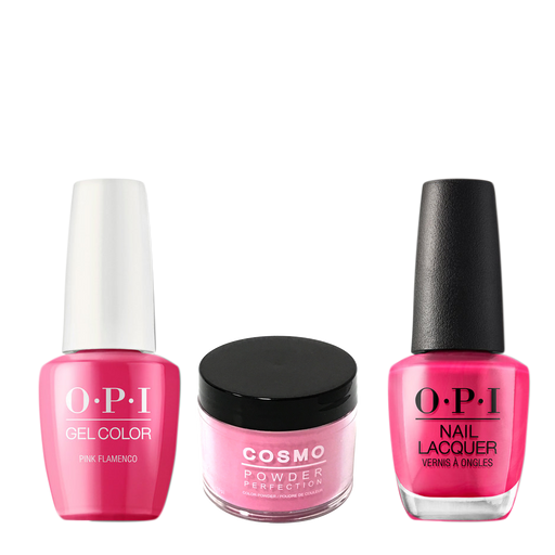 Cosmo 3in1 Dipping Powder + Gel Polish + Nail Lacquer (Matching OPI), 2oz, CE44