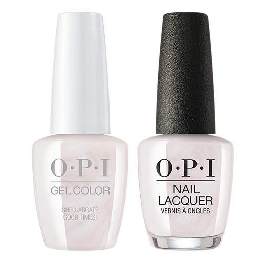 OPI Gelcolor And Nail Lacquer, Neo-Pearl Collection, E94, Shellabrate Good Times!, 0.5oz OK0311VD