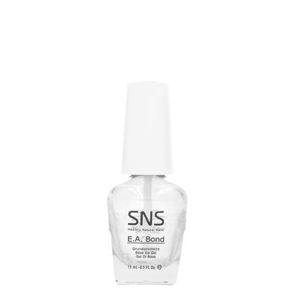 SNS Dipping Liquid, Glass Bottle, E.A. Bond (White Cap), 0.5oz (Packing: 84 pcs/case)