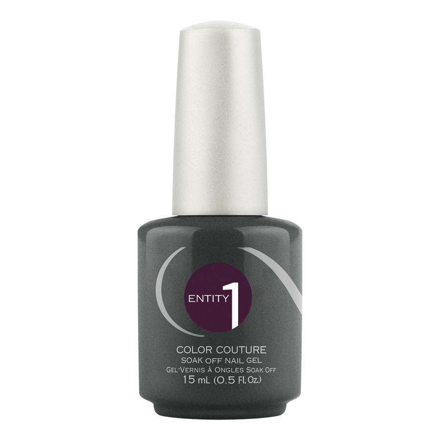 Entity One Color Couture Gel Polish, 101247, Midnight Runway, 0.5oz