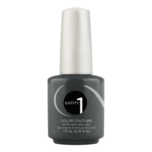 Entity One Color Couture Gel Polish, 101248, Little Black Bottle, 0.5oz