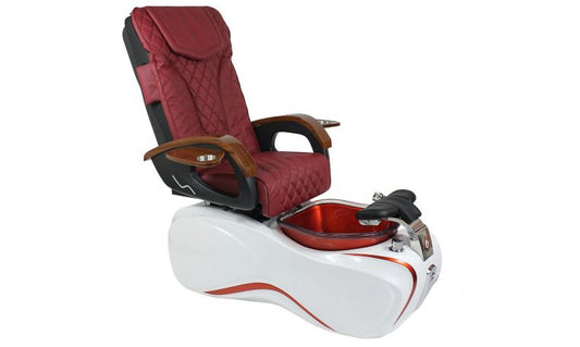 ELo, Pedicure Spa Chair, Red KK (NOT Included Shipping Charge)