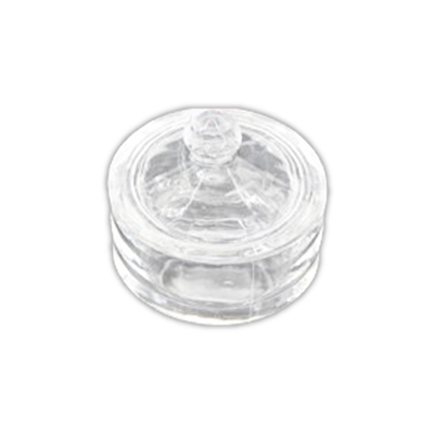 Cre8tion Empty Glass Crystal Jar, Small Size, 4-5cm, C, 26178 OK0508VD