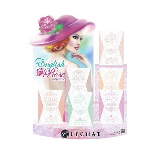 LeChat Perfect Match, English Rose Collection, 0.5oz, Full Line Of 6 Colors (from PMS223 to PMS228, Price: $8.95/pc)