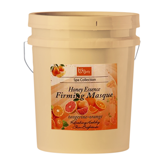 Be Beauty Spa Collection, Honey Essence Firming Masque, Tangerine & Orange, 5Gallon KK0511