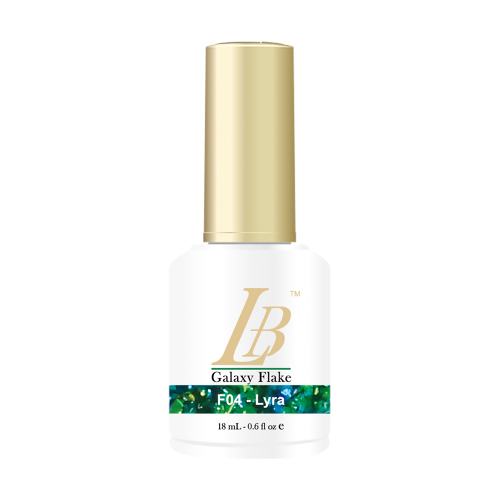 iGel LB Galaxy Flake Gel Polish, F04, Lyra, 0.6oz OK0528VD