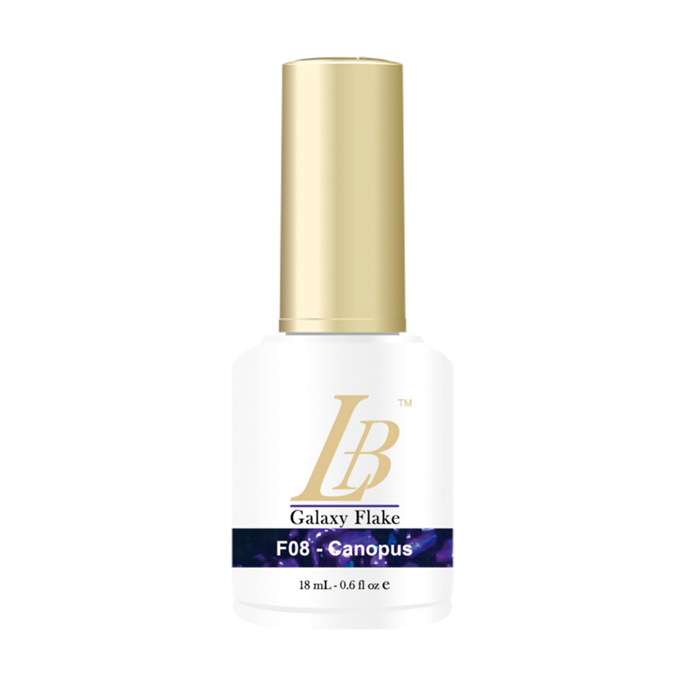 iGel LB Galaxy Flake Gel Polish, F08, Canopus, 0.6oz OK0528VD