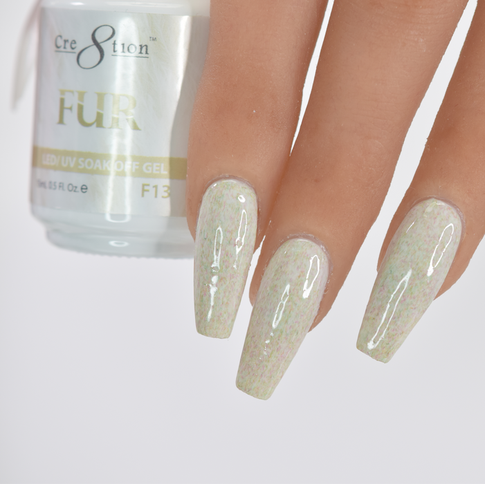 Cre8tion Fur Gel Polish, FUR13, 0916-0522, 0.5oz KK0824
