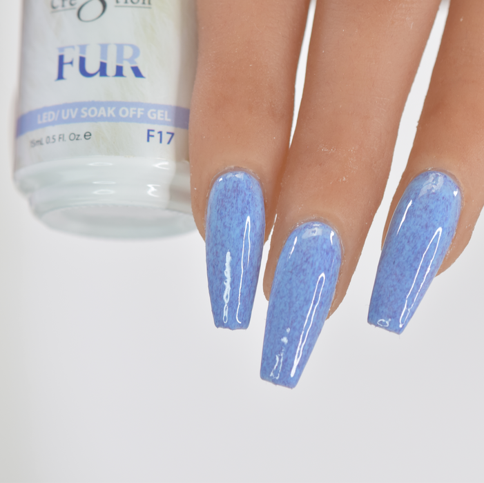 Cre8tion Fur Gel Polish, FUR17, 0916-0526, 0.5oz KK0725