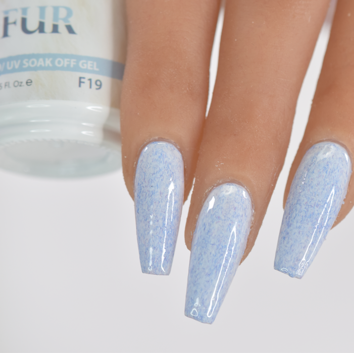 Cre8tion Fur Gel Polish, FUR19, 0916-0528, 0.5oz KK0725