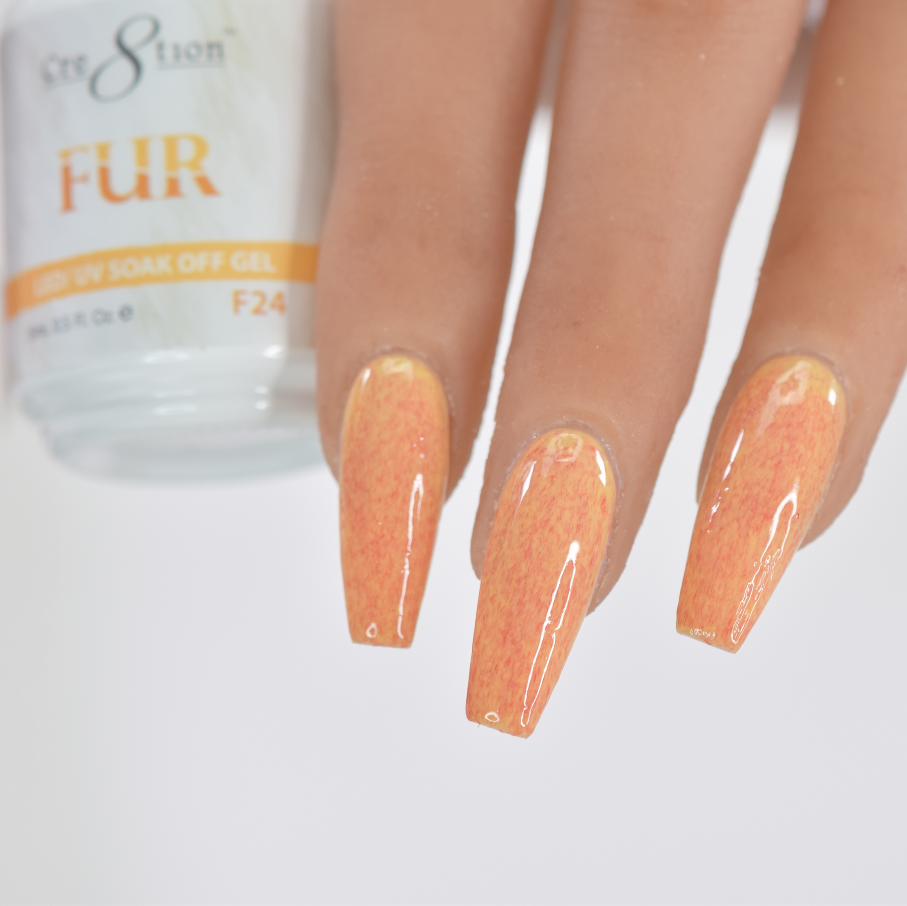 Cre8tion Fur Gel Polish, FUR24, 0916-0533, 0.5oz KK0725