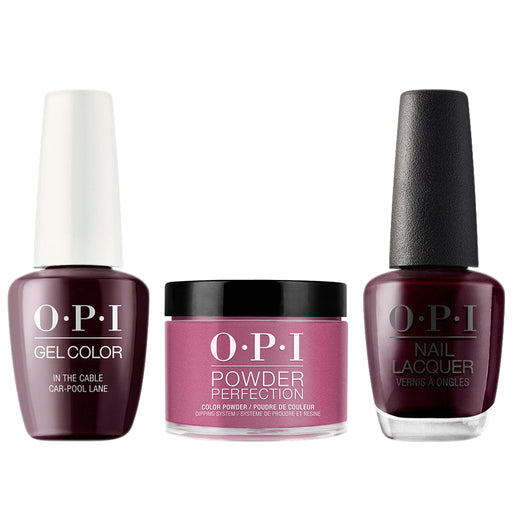OPI 3in1, PPW4 Collection 2021, F62, In the Cable Car-pool Lane