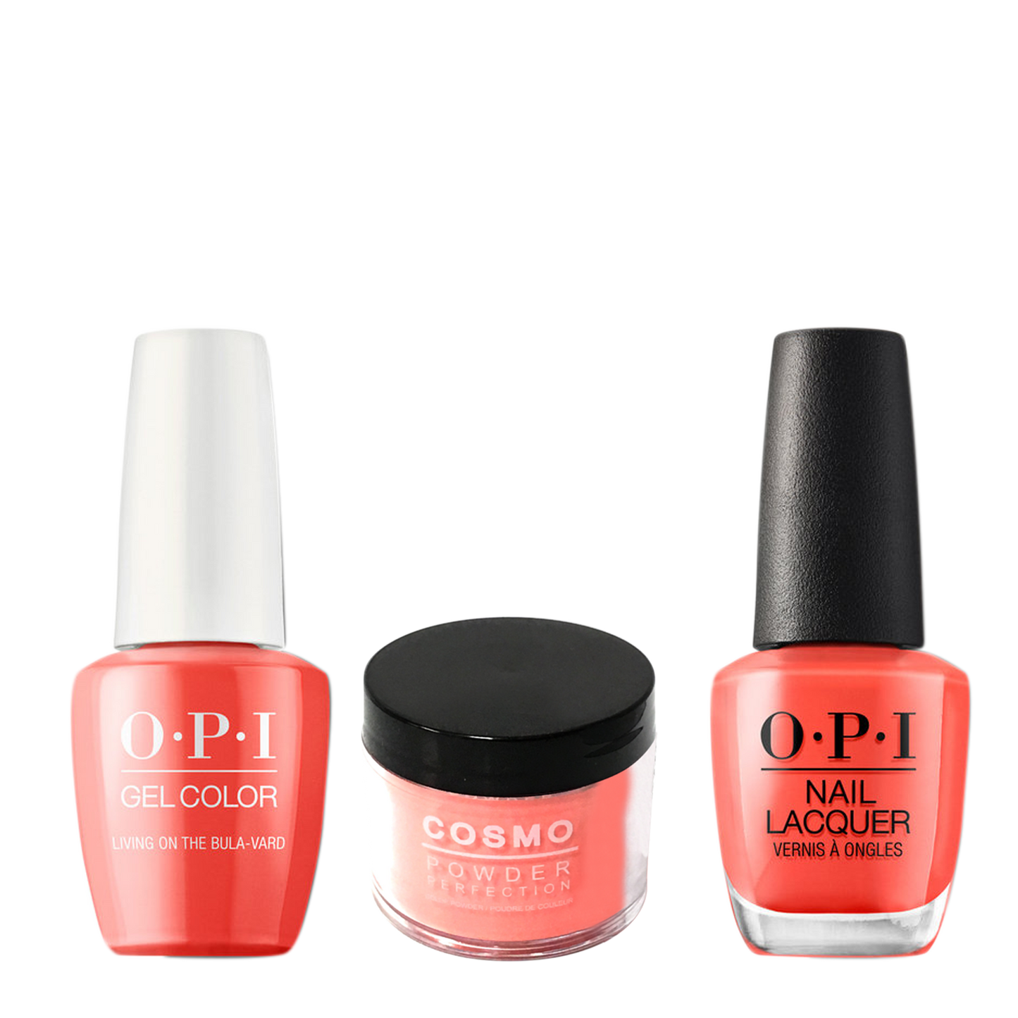 Cosmo 3in1 Dipping Powder + Gel Polish + Nail Lacquer (Matching OPI), 2oz, CF81