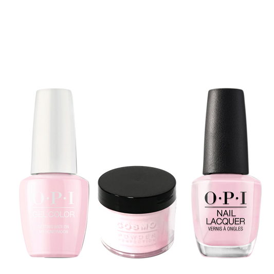 Cosmo 3in1 Dipping Powder + Gel Polish + Nail Lacquer (Matching OPI), 2oz, CF82