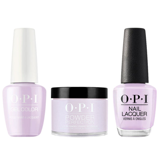 OPI 3in1, PPW4 Collection 2021, F83, Polly Want a Lacquer?