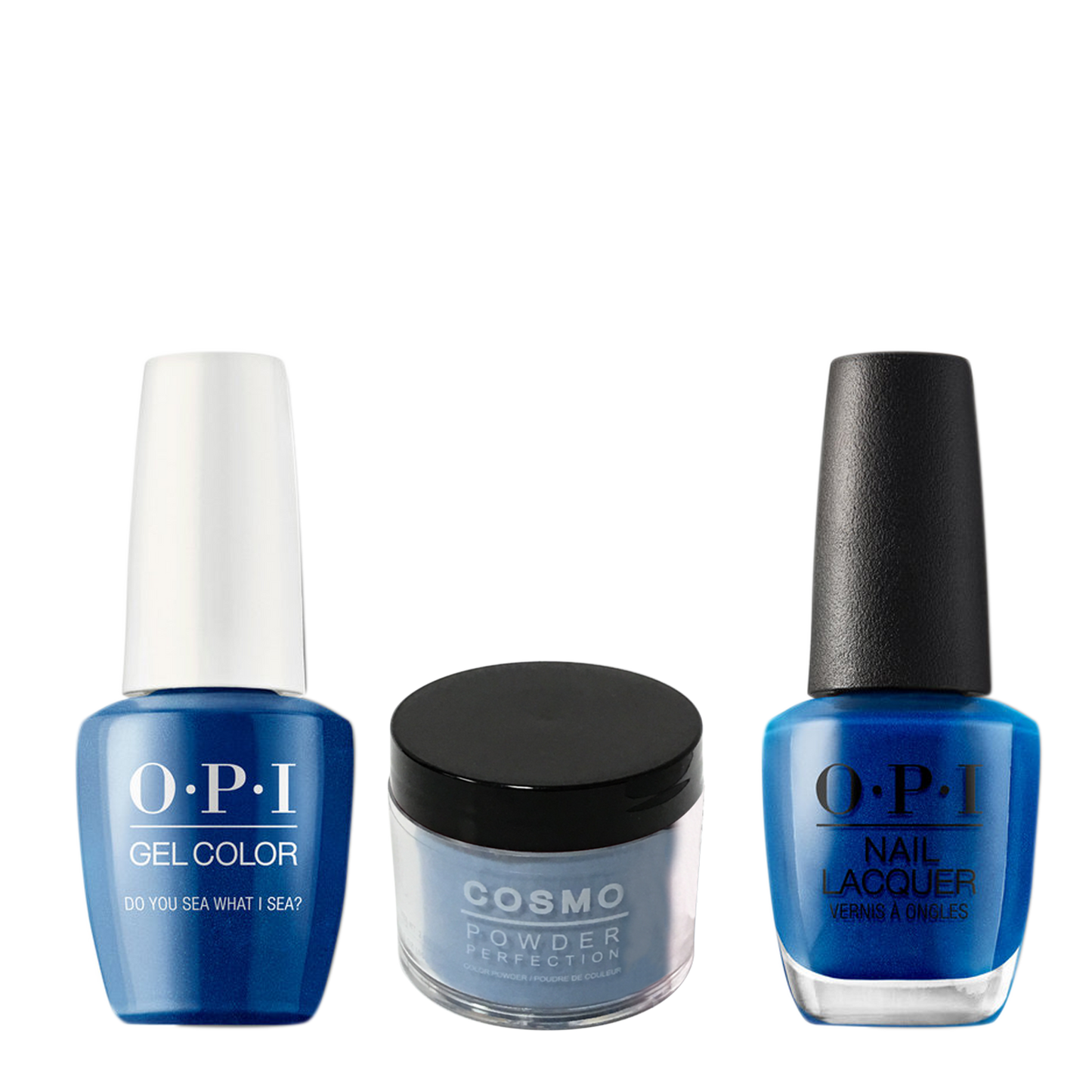 Cosmo 3in1 Dipping Powder + Gel Polish + Nail Lacquer (Matching OPI), 2oz, CF84