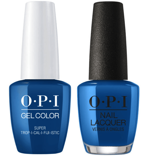 OPI GelColor And Nail Lacquer, F87, Super Trop-i-cal-i-fiji-istic, 0.5oz