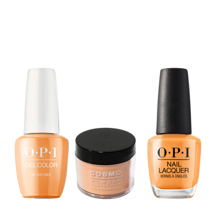 Cosmo 3in1 Dipping Powder + Gel Polish + Nail Lacquer (Matching OPI), 2oz, CF90