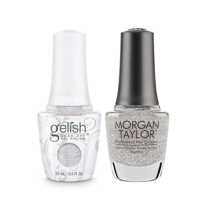 Gelish Gel Polish & Morgan Taylor Nail Lacquer, Fame Game , 0.5oz, 1110069 + 50069 KK0907