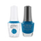 Gelish Gel Polish & Morgan Taylor Nail Lacquer, 1110302, Make A Splash Summer 2018 Collection, Feeling Swim-sical – Teal Creme, 0.5oz KK