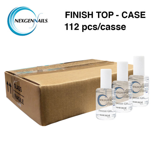 Nexgen Dipping Gel, 04, FINISH TOP, CASE, 0.5oz (Pk: 112 pcs/case)