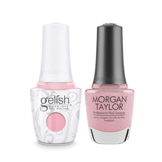 Gelish Gel Polish & Morgan Taylor Nail Lacquer 1, The Color Of Petals Collection, 1410344, Follow The Petals, 0.5oz OK0115LK