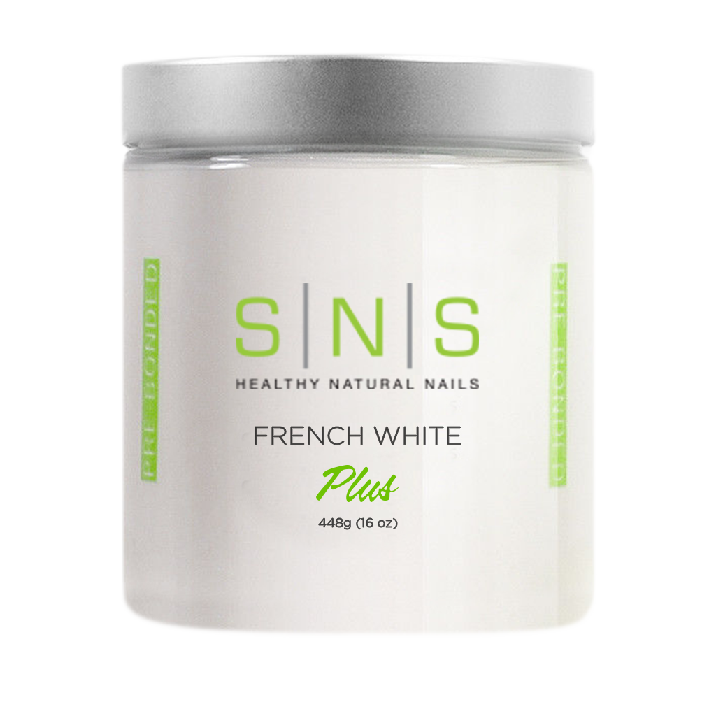 SNS Dipping Powder, 02, FRENCH WHITE, 16oz OK0118VD