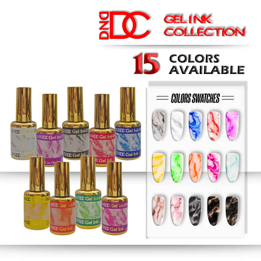 DC Gel Ink, 0.6oz, Full Line of 15 colors (From 01 to 15) OK1214
