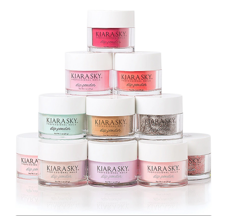 Kiara Sky Dipping Powder, Full Line of 210 Colors (from D403 to D620), 1oz