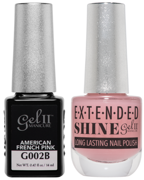 Gel II Manicure And Extended Shine, G002B, American French Pink, 0.47oz KK