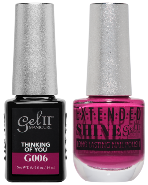 Gel II Manicure And Extended Shine, G006, Thinking Of You, 0.47oz KK