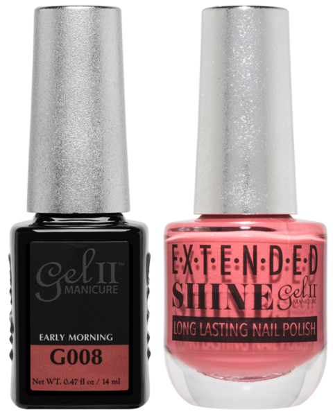 Gel II Manicure And Extended Shine, G008, Early Morning, 0.47oz KK