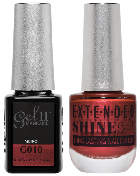 Gel II Manicure And Extended Shine, G010, Metro, 0.47oz KK