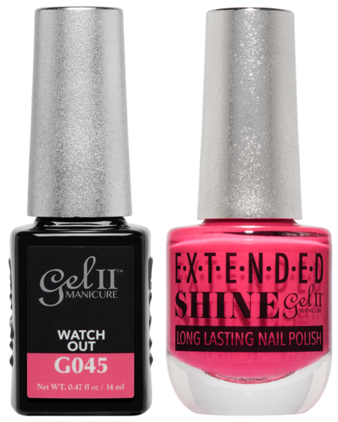Gel II Manicure And Extended Shine, G045, Watch Out, 0.47oz KK