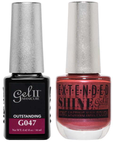 Gel II Manicure And Extended Shine, G047, Outstanding, 0.47oz KK