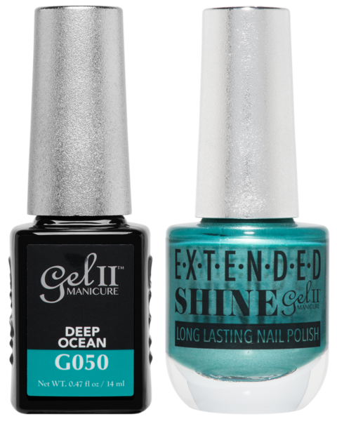 Gel II Manicure And Extended Shine, G050, Deep Ocean, 0.47oz KK