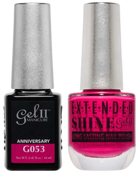 Gel II Manicure And Extended Shine, G053, Anniversary, 0.47oz KK