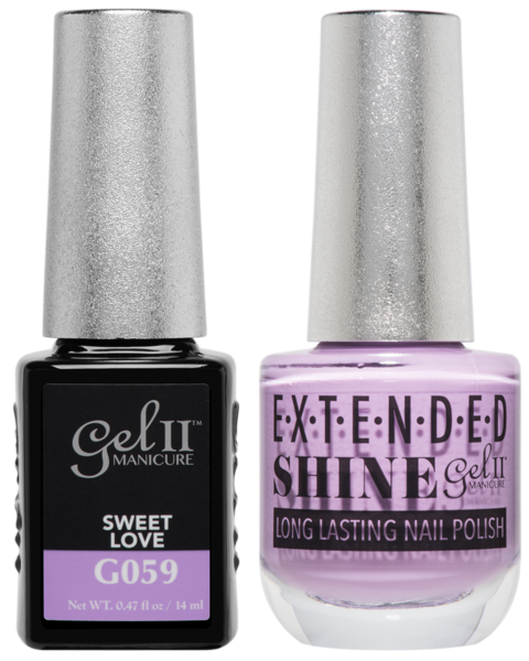 Gel II Manicure And Extended Shine, G059, Sweet Love, 0.47oz KK